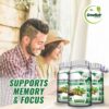 Frasco suplemento Vitaminas C D3 Zinc y Ashwagandha GreeNatr