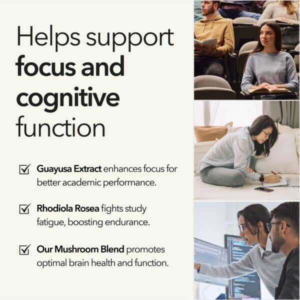 Cápsulas veganas de hongos orgánicos sin rellenos