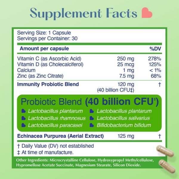 Version 1.0.0 capsulas veganas lovebug probióticos soporte inmunológico