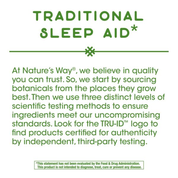 Cápsulas veganas Skullcap para sueño naturale Nature's Way