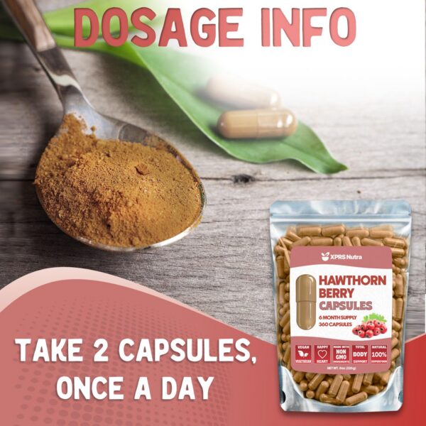 Cápsulas aptas para veganos espino orgánico