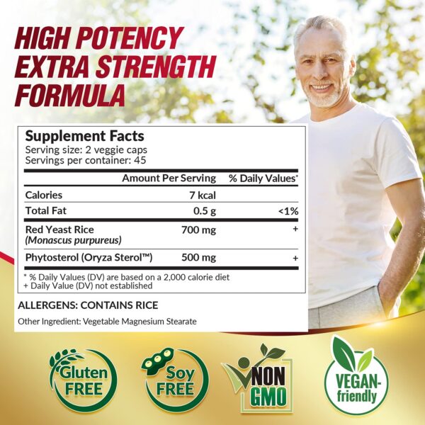 Cápsulas vegetales CHOLRestore para niveles saludables de colesterol