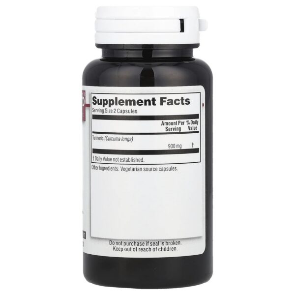 Cápsulas vegetales de cúrcuma puro sin GMO hechas en USA