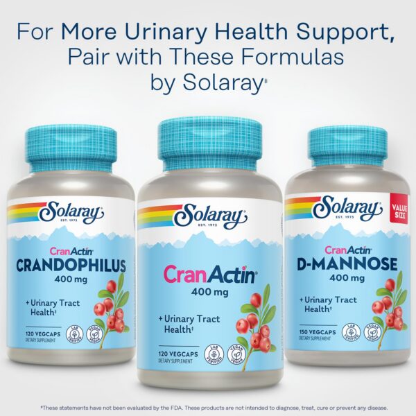 Version 1.0.0 Cápsulas vegetales de extracto de arándano SOLARAY CranActin 120 unidades