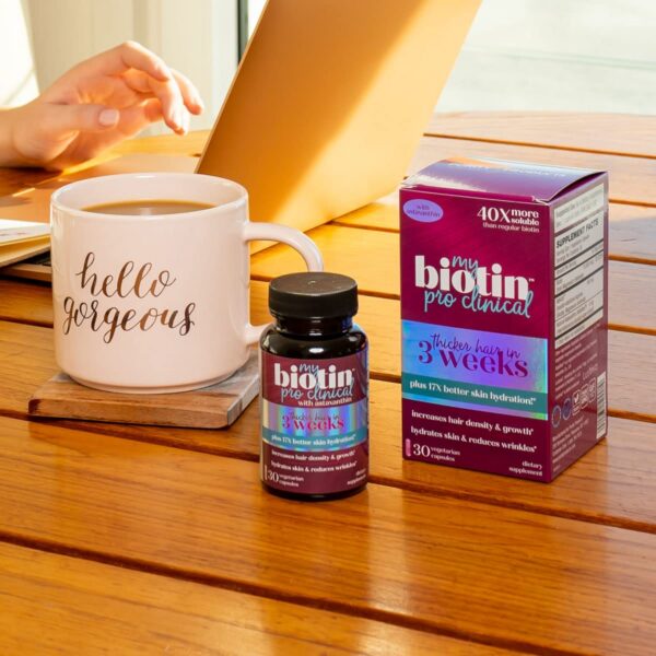 Cápsulas vegetales MyBiotin ProClinical para cabello