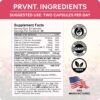 Cápsulas vegetales PRVNT para hombres y mujeres salud urinaria