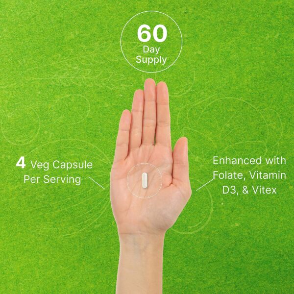 Cápsulas vegetales suplemento mio-inositol d-ciro inositol