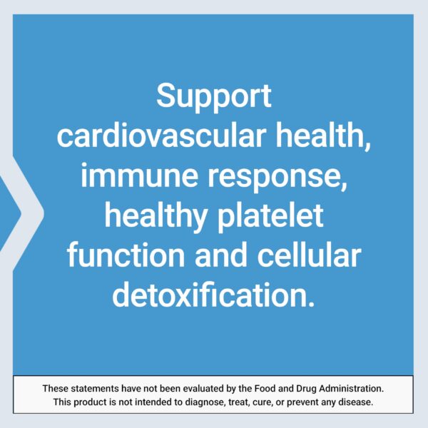 Cápsulas vegetarianas ajo optimizado para corazón y sistema inmunológico