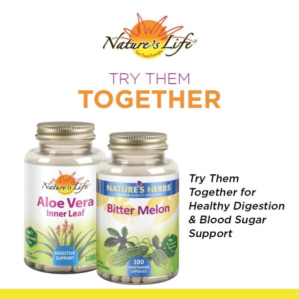 Cápsulas vegetarianas aloe vera para piel radiante y digestión