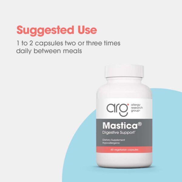 Cápsulas vegetarianas de Goma de Mástique