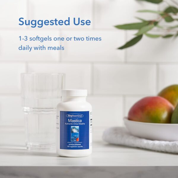 Version 1.0.0 Cápsulas vegetarianas de goma de mástique