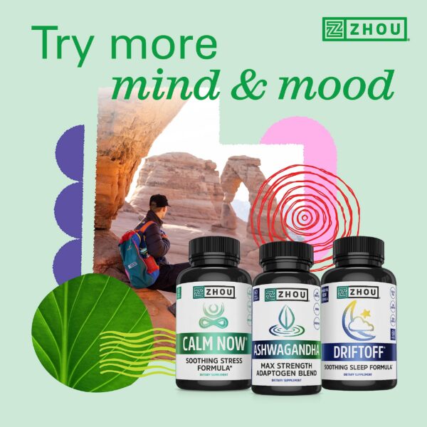 Cápsulas vegetarianas para rendimiento cerebral y estrés