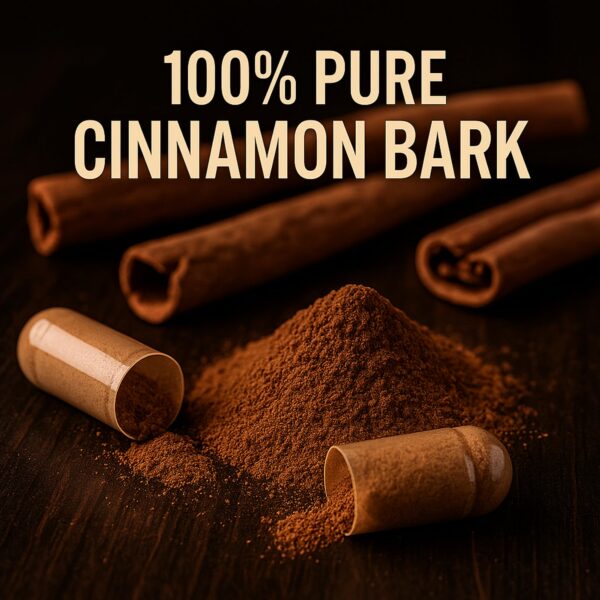 Cápsulas vegetarianas suplemento canela LUAL 400