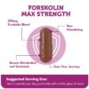 cápsulas Vitamin Bounty Forskolin control natural de peso