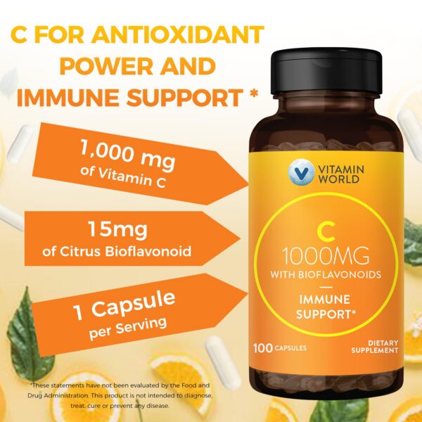 Version 1.0.0 Cápsulas de vitamina C 1000 mg