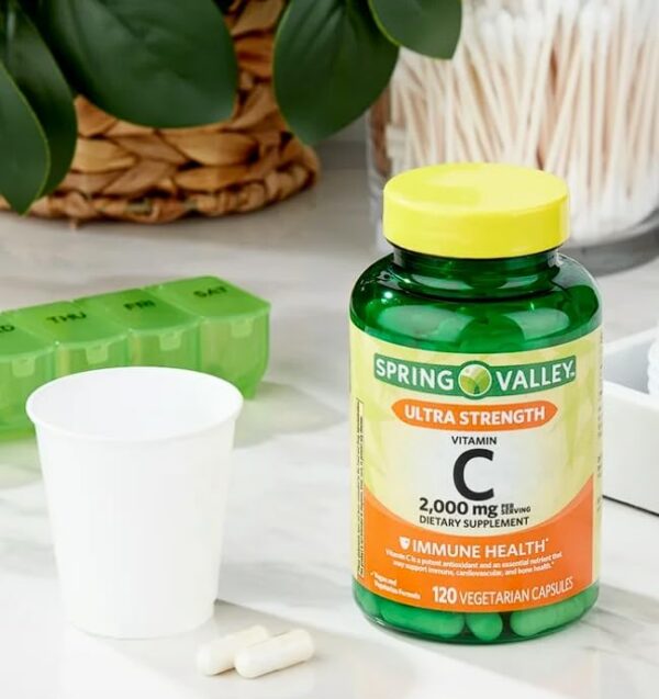 Cápsulas en presentación de 120