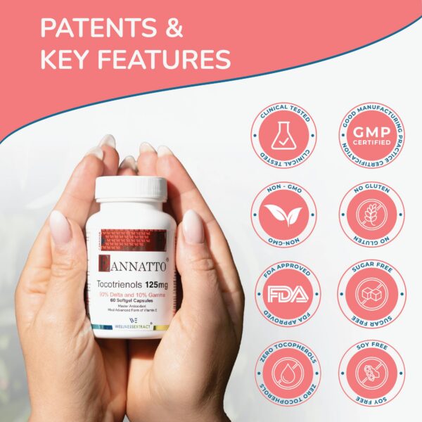 Cápsulas vitamina e WELLNESS EXTRACT sin gluten no GMO