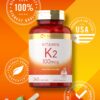 Version 1.0.0 Cápsulas vitamina K2 para soporte diario Carlyle sin aditivos