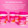Version 1.0.0 Cápsulas vitamina prenatal Pink Stork para apoyo fetal
