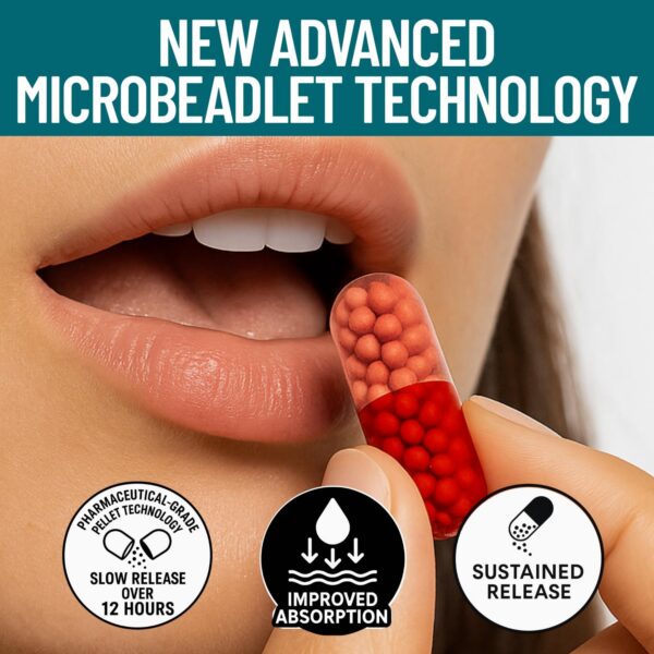 Cápsulas Vytanutra Plus B con tecnología avanzada de recubrimiento