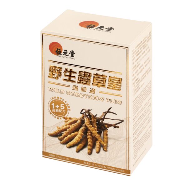 Cápsulas Wild Cordyceps Plus soporte pulmonar saludable