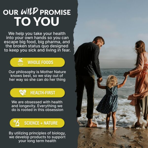 Suplemento Wild Foods vegano vitamina D3 y K2