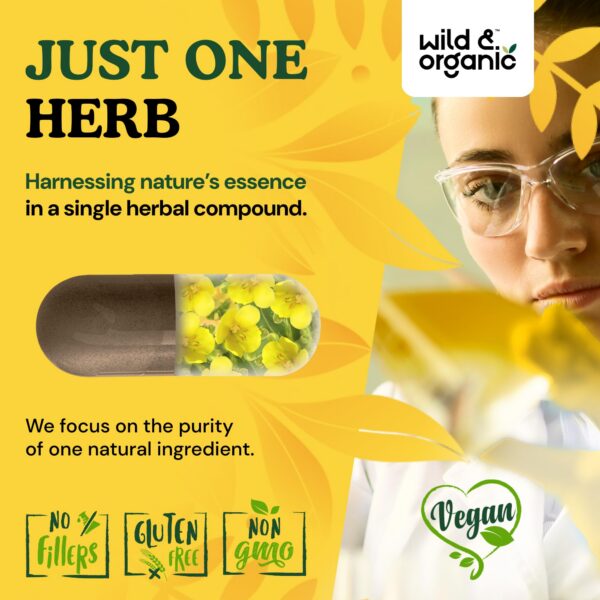 Cápsulas Wild & Organic 120 unidades soporte pulmonar natural