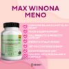 Cápsulas Winona Max Menopausia Soporte Probiotico.