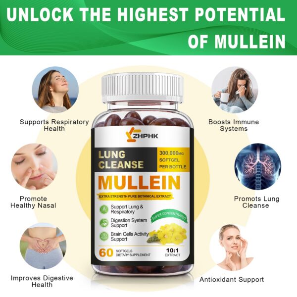 Cápsulas ZHPHK extracto natural para pulmones y sistema inmune