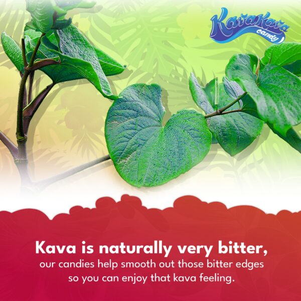 Caramelos Kava Kava sabor jengibre menta para estrés