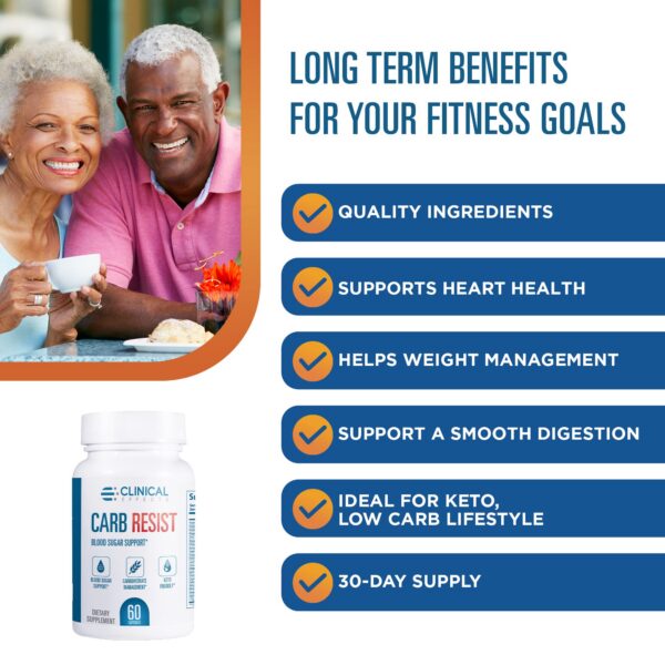 Version 1.0.0 Carb Resist fórmula de Vitamina C y magnesio para salud