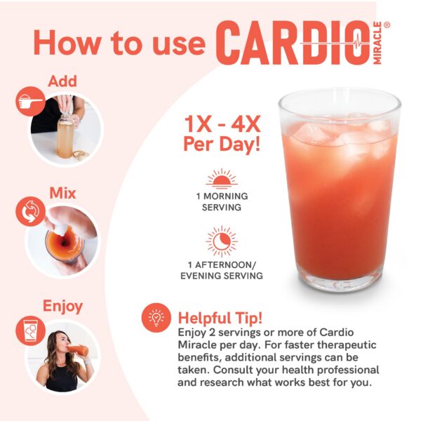 Frasco Cardio Miracle polvo