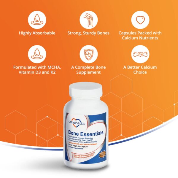 Ingredientes Cardiotabs Bone Essentials