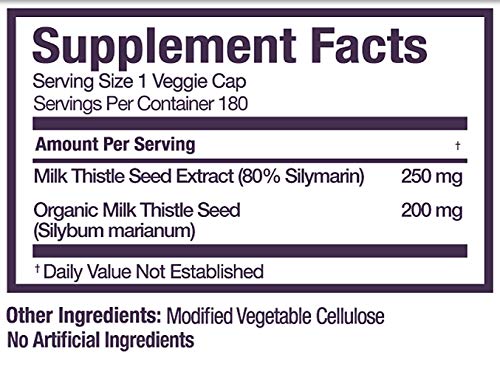 Version 1.0.0 Cardo mariano sin gluten y sin OGM cápsulas 450 mg naturales