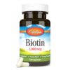 Frasco Carlson Biotina con etiqueta