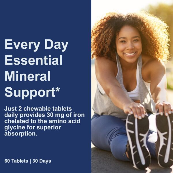 Caja Carlson Hierro masticable empaque