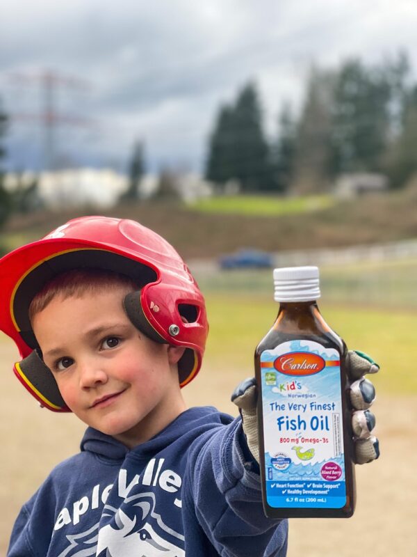 Vista lateral del envase