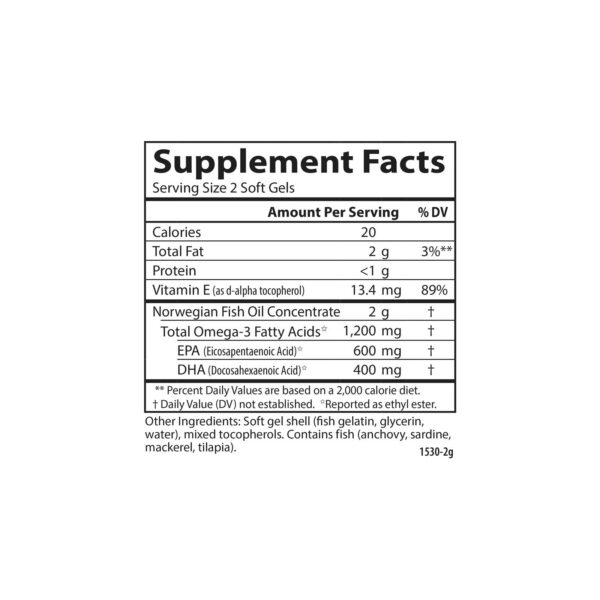 Frasco con 50 cápsulas