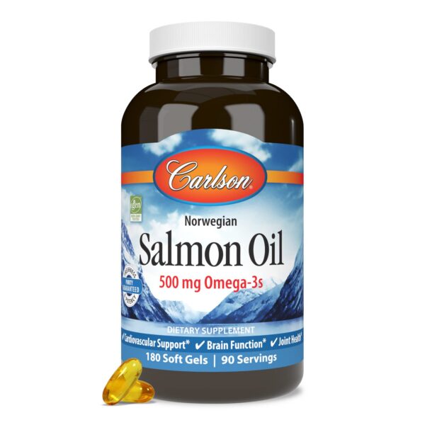 Version 1.0.0 Panel nutricional de Carlson Salmon Oil