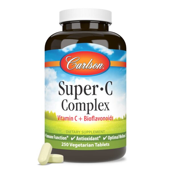 Carlson Super-C Complex ingredientes y etiqueta