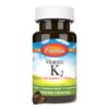 Frasco vitamina K2 MK-7 para fortalecer huesos Carlson