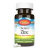 Version 1.0.0 Etiqueta Carlson Zinc quelado 30 mg