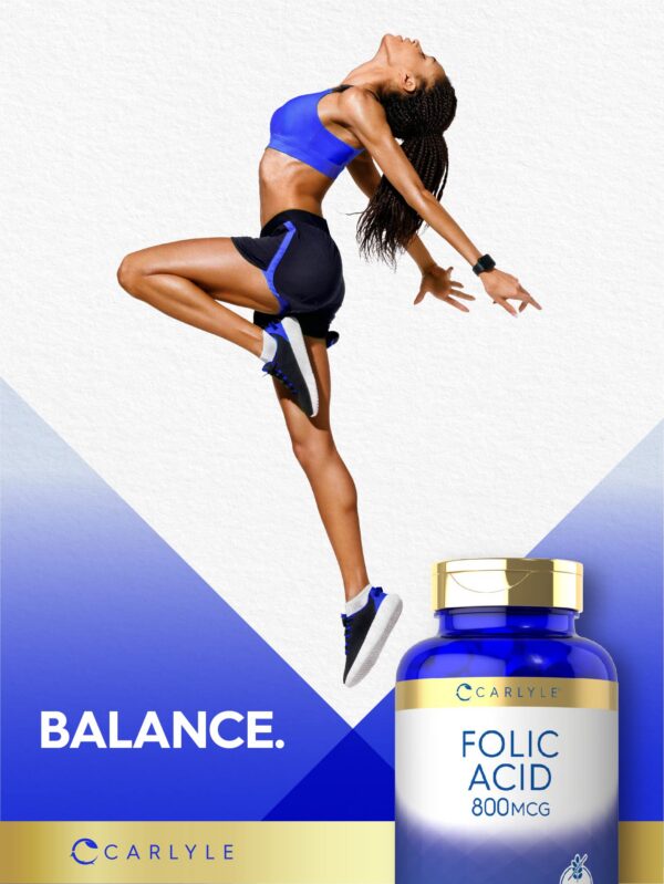 Version 1.0.0 Tabletas Carlyle ácido fólico 800 mcg – detalle