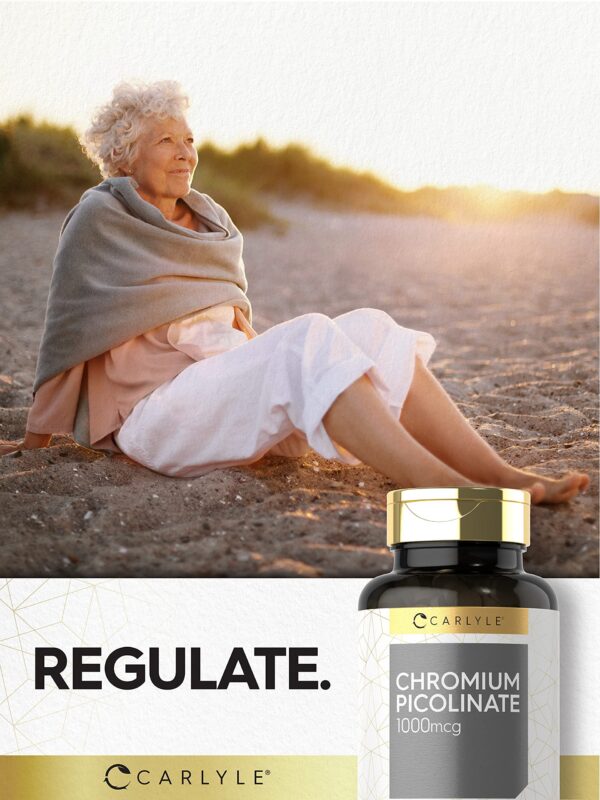 Frasco Carlyle Picolinato de Cromo frontal