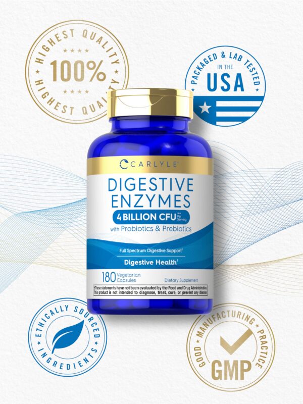 Version 1.0.0 Lista de ingredientes Carlyle Digestive Enzymes