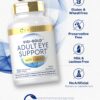 Frasco Carlyle Eye Support con etiqueta azul