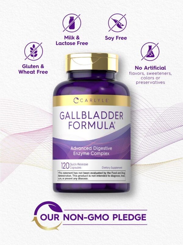 Cápsulas en blíster Carlyle Gallbladder Formula