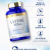 Carlyle L-Lysine 250 tabletas certificado