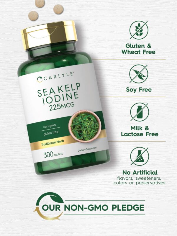 Empaque externo Carlyle Sea Kelp Iodine