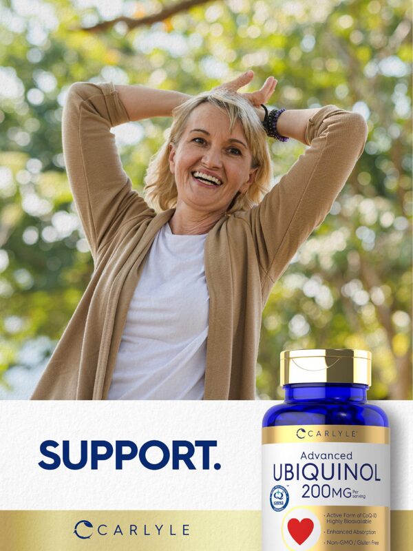 Carlyle Ubiquinol 200 mg cápsulas en blister